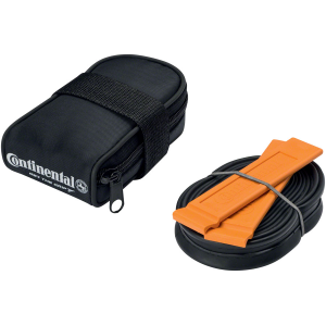 Continental Saddle Bag - Includes 700 x 18-25 Presta Tube 2 Tire Levers BLK