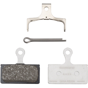 N+1 Bikes Shimano G05A-RX Disc Brake Pad Spring - Resin Compound Alloy Back Plate One Pair - $19.00 at N+1 Bikes