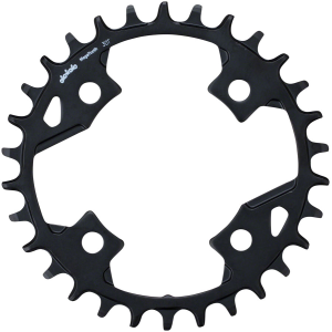 N+1 Bikes Full Speed Ahead Gamma Pro Mega Tooth Chainring - 30t 82 BCD Aluminum 1 x 11 BLK - $19.00 at N+1 Bikes