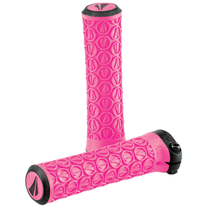 N+1 Bikes SDG Slater Jr Lock-On MTB Grips Neon Pink/Blk - $15.99 at N+1 Bikes
