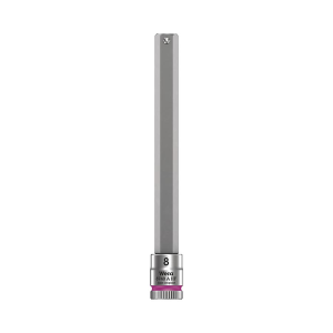 Wera 8740A HF Zyklop 1/4'' Drive Hex 8.0 x 100mm with HF
