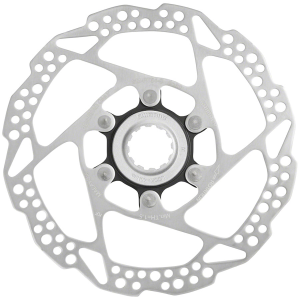 N+1 Bikes Shimano SM-RT54-SI Disc Brake Rotor - 160mm Center Lock For Resin Pads Only Internal Spline Lockring - $18.25 at N+1 Bikes