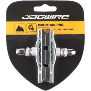 N+1 Bikes Jagwire Mountain Pro Brake Pads Threaded Post Silver - $17.99 at N+1 Bikes