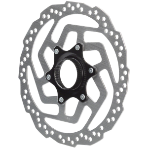 N+1 Bikes Shimano Altus SM-RT10-M Disc Brake Rotor - 180mm Center Lock For Resin Pads Only Silver - $16.67 at N+1 Bikes
