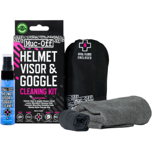 N+1 Bikes Helmet, Visor & Goggle Cleaning Kit - Kit + Luxury Microfibre Cloth - $17.49 at N+1 Bikes