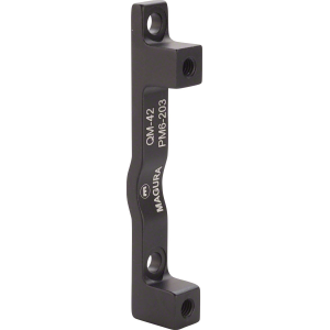 N+1 Bikes Magura QM42 Adaptor for a 203mm Rotor on 160mm Post Mounts - $17.00 at N+1 Bikes