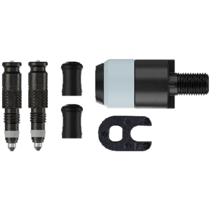 Schwalbe Clik Valve Conversion Kit - Presta Valves Pair Pump Head Adapter