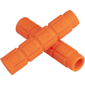N+1 Bikes Oury Single Compound V2 Grips - Blaze Orange - $15.99 at N+1 Bikes