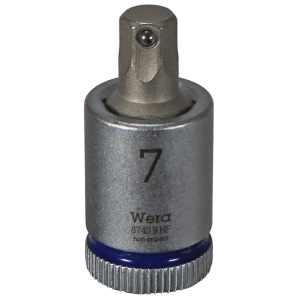 N+1 Bikes Wera Tool 8740 B HF Zyklop 3/8" Drive Hex Bit Socket 7mm - $18.81 at N+1 Bikes