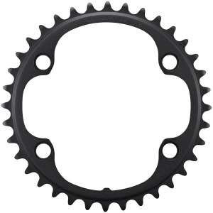 N+1 Bikes Shimano Ultegra FC-R8100 12-Speed Chainring - 36t Asymmetric 110 BCD BLK NH - $15.00 at N+1 Bikes