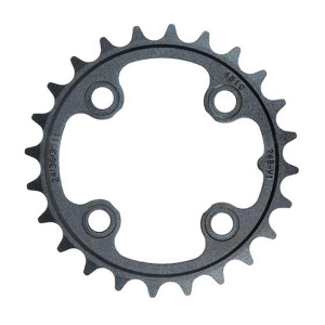 N+1 Bikes Truvativ 26T 9 sp BCD 64mm 4-Bolt Inner Chainring For MTB triple Aluminum Black 11.6215.092.000 - $15.00 at N+1 Bikes