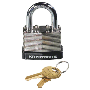 N+1 Bikes Kryptonite Laminated Steel Padlock with Flat Key - $15.95 at N+1 Bikes