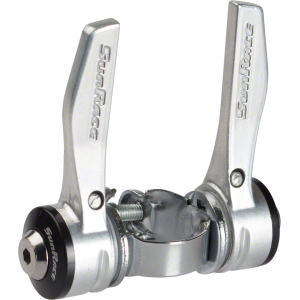 N+1 Bikes SunRace SLR30 7 Speed Clamp-On Shifters 28.6mm Clamp Size - $13.67 at N+1 Bikes