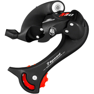 N+1 Bikes SunRace M37 Rear Derailleur - 7-Speed Long Cage Black - $13.03 at N+1 Bikes