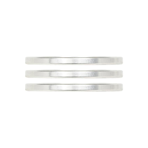 N+1 Bikes Industry Nine iRiX Headset Spacer 1-1/8'' Height: 2.5mm Aluminum Silver 3pcs - $13.00 at N+1 Bikes