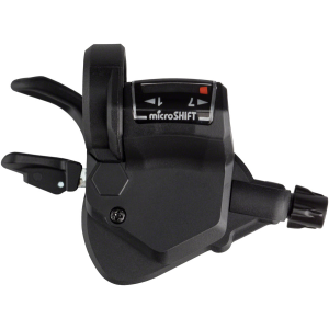 microSHIFT Mezzo Right Thumb-Tap Shifter 7-Speed Optical Gear Indicator Shimano Compatible