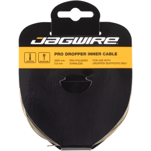 N+1 Bikes Jagwire Pro Dropper Inner Cable - 0.8 x 2000mm Polished Stainless Steel - $12.99 at N+1 Bikes