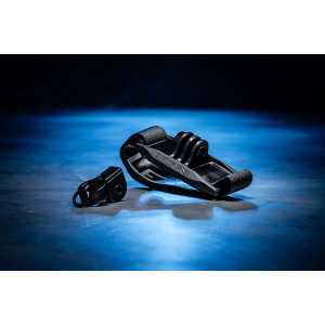 N+1 Bikes Lezyne Light/GoPro Helmet Mount - Includes GoPro adaptor Black - $12.99 at N+1 Bikes