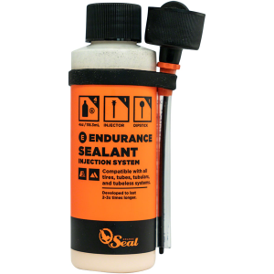 N+1 Bikes Orange Seal Endurance Tubeless Tire Sealant with Twist Lock Applicator - 4oz - $12.98 at N+1 Bikes