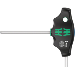 N+1 Bikes Wera 454 HF T-handle hexagon screwdriver Hex-Plus holding function 5 x 100 mm - $13.10 at N+1 Bikes
