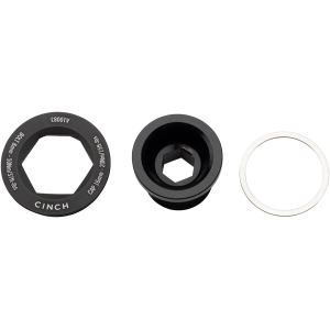 RaceFace CINCH Crank Bolt and Puller Cap Set - M18x15 Matte Black
