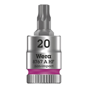 N+1 Bikes Wera 8767A HF TORX Zyklop 1/4'' Drive Torx 20 x 28mm with HF - $11.99 at N+1 Bikes