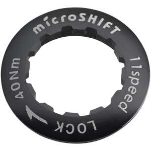 microSHIFT Cassette Lockring - Alloy Black