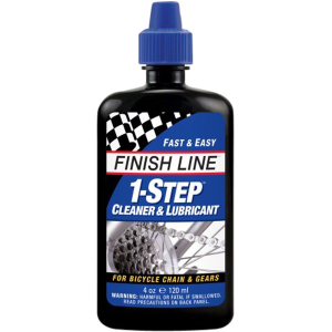 Finish Line 1-Step Cleaner and Bike Chain Lube - 4oz Drip
