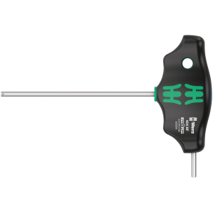 N+1 Bikes Wera 454 HF T-handle hexagon screwdriver Hex-Plus holding function 3 x 100 mm - $11.66 at N+1 Bikes