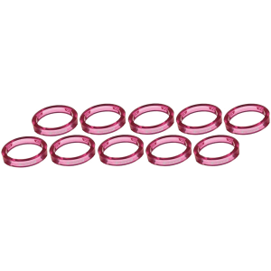 N+1 Bikes Full Speed Ahead Poly Headset Spacer 1-1/8" x 5mm 10pcs - $11.00 at N+1 Bikes