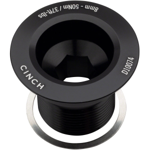 RaceFace CINCH Crank Bolt with Washer - NDS M18 Gloss Black