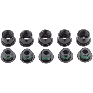SRAM Crank Chainring Bolt Kit - 5-Arm Steel Black