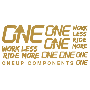 N+1 Bikes Decal Kit - Gold - $6.99 at N+1 Bikes