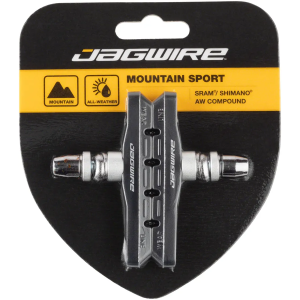 Jagwire Mountain Sport Brake Pads Threaded Post Black