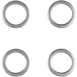 N+1 Bikes MicroSHIFT Pedal Washers - Stainless Steel Set of 4 - $7.99 at N+1 Bikes