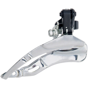 SunRace M2 Front Derailleur - 6/7-Speed Triple Bottom Pull 31.8/28.6mm Clamp Band