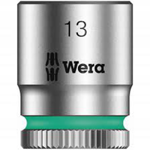 N+1 Bikes Wera Tool 8790 HMA ZYKLOP 1/4" Drive Socket 13mm - $7.12 at N+1 Bikes