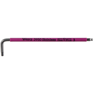 N+1 Bikes Wera Tool 3950 SPKL Multicolor Stainless L-Key 3mm - $6.90 at N+1 Bikes