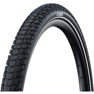 N+1 Bikes Schwalbe Marathon Plus Tour Tire - 700 x 47 Clincher Wire BLK/Reflective Performance SmartGuard Addix Green E-50 - $64.17 at N+1 Bikes