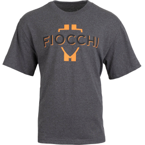 Fiocchi USA Fiocchi Logo T-Shirt, Heather Charcoal, 3XL - $35.00 at Fiocchi USA