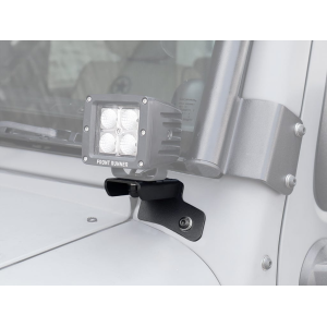 Dometic Front Runner Series Dometic Front Runner Series Power & Lighting Power & Lighting Jeep Wrangler JK/JKU Windshield Spot Light Brackets - $39.95 at Dometic