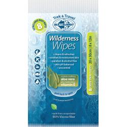 Sea To Summit Trek and Travel Wilderness Bath Wipes 8 pack - X-Large