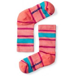 Smartwool Hike Light Striped Crew Sock - Youth