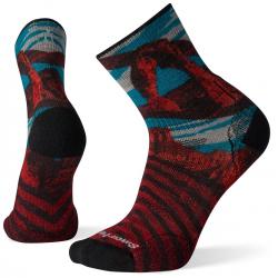 Smartwool PhD Outdoor Light Arches Print Mid Crew Sock