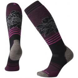 Smartwool PhD Snow Medium Traced Dahlia Pattern Sock - Women's