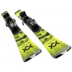 Volkl Deacon Jr Vmotion Skis with 4.5 Vmotion Jr Bindings - Youth