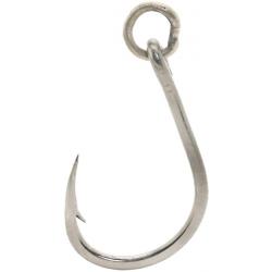 Mustad Fishing Hook Hoodlum 4X Strong Live Bait&comma; Forged&comma; W/ Action Ring