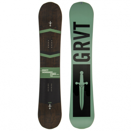 Gravity Symbol Snowboard