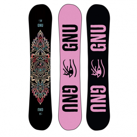 Gnu Ladies Choice Asym Womens Snowboard