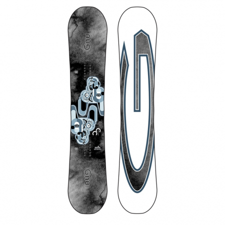 Gnu Carbon Credit Asym Wide Snowboard